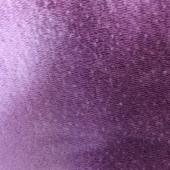 Talbots Purple Lavender Tie-Dye Athleisure Full Zip Jacket Size Small - Picture 6 of 6